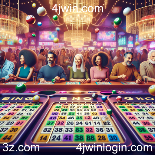 Descubra a Diversão do Bingo no 4jwin.com